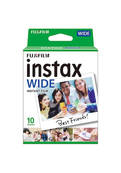 Instax Wide 400 Fotoğraf Makinesi + 10'lu Film + Kıskaç + Deri Albüm Set Yeşil