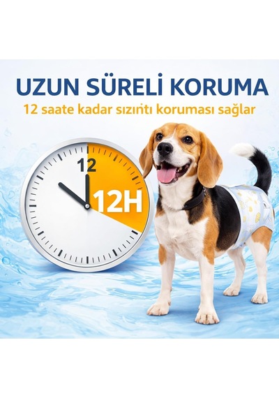 Sogud Dişi Köpek Ve Kedi Tuvalet Bezi M Ultra Emici Ve Sızdırmaz Pet Bezi, Regl Kızgınlık D