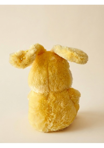 Peluş Pullu Tavşan-50 Cm Sarı