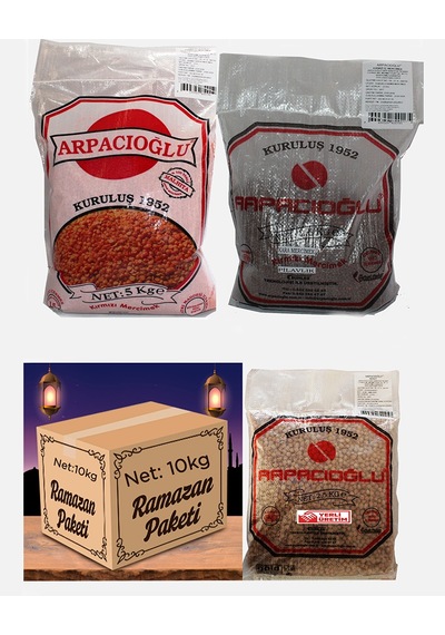 Arpacıoğlu Mercimek ve Nohut Ramazan Paketi 3'lü