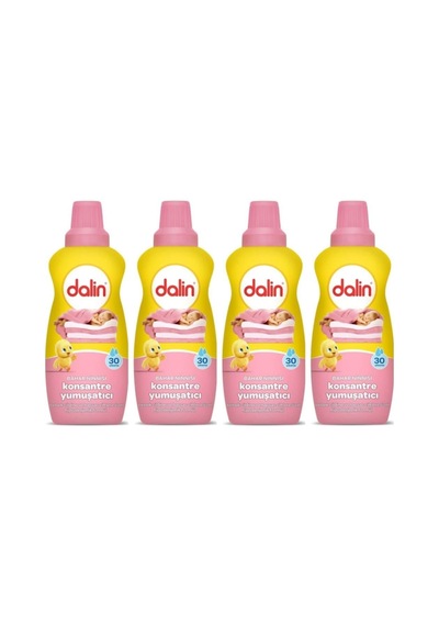 Yumuşatıcı 750ml Konsantre Bebeğe Özel 4 Lü Set Diğer