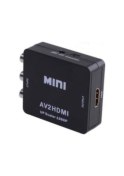 Rca To Hdmı Tos Av Çevirici Dönüştürücü Av Video Adaptor Tüplü Tv