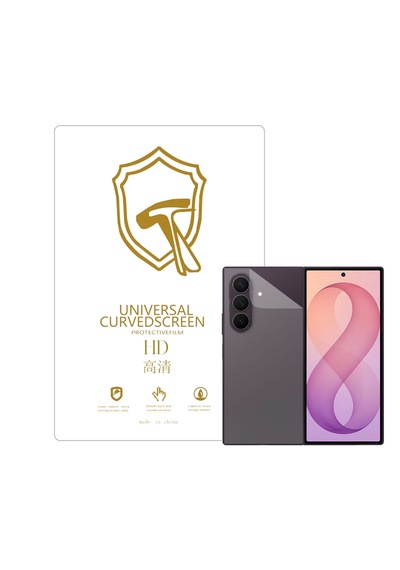 Microcase Samsung Galaxy Uyumlu Z Fold 8 Ultra İle Full Tpu Nano Arka Ekran Koruma Filmi - Ekm102