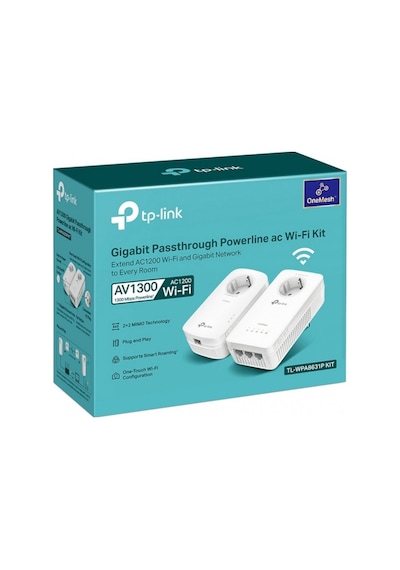 TP-LINK TL-WPA8631P KIT EV Ofis Tipi PowerLi  e Ağ Adaptörü