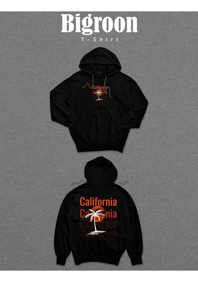 California Amerika Basketbol Basketball Holiday Sweatshirt Unisex Kapüşonlu Hoodie 001