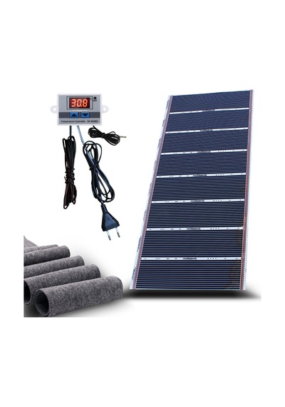 Multisan 80 X 125 Cm Dijital Termostatlı Ve Keçeli Karbon Isıtıcı Film