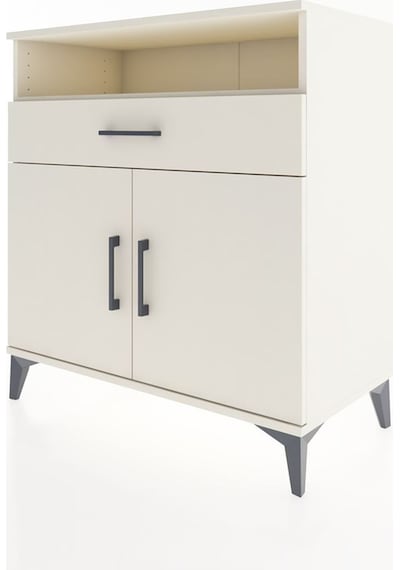 Hyperion Şifonyer 3 Raflı Tek Çekmeceli 2 Kapaklı 88x44x96 Aytaşı-aytaşı Aytası