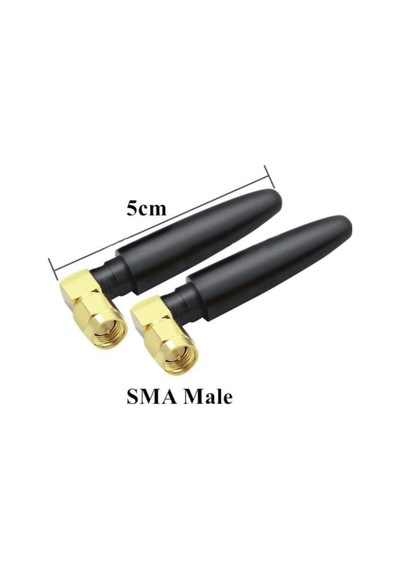 433mhz Rf 3dbi Sma Erkek 90 Derece Anten 5cm Kablosuz Haberleşme Modül Cihaz Omni Radyo