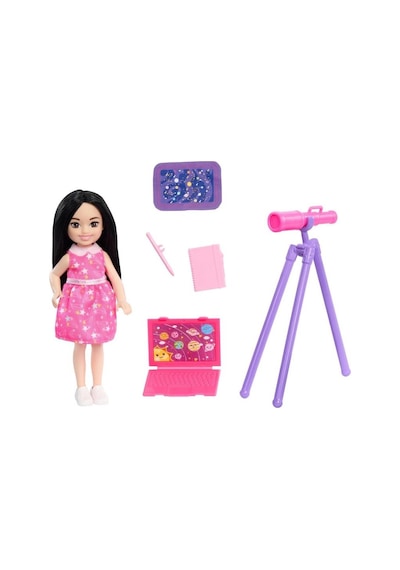 Mattel Barbie Chelsea Meslekleri Öğreniyor Bebek Serisi Astronom Gtn86 Htk33