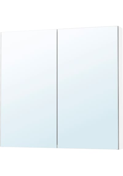 Banyo Duvar Dolabı, 100x15x95 Cm, 2 Ayna Kapaklı Açık Ceviz Banyo Duvar Dolabı, 100x15x95 Cm, 2 Ayna Kapaklı Açık Ceviz