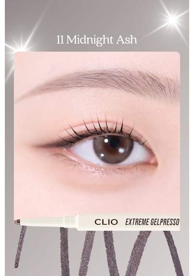 Clıo Extreme Gelpresso Pencil Liner 11 Midnight Ash