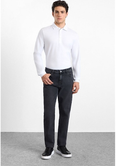 Süvari Antrasit Regular Normal Bel Denim Pantolon Sdn2016600022-s08