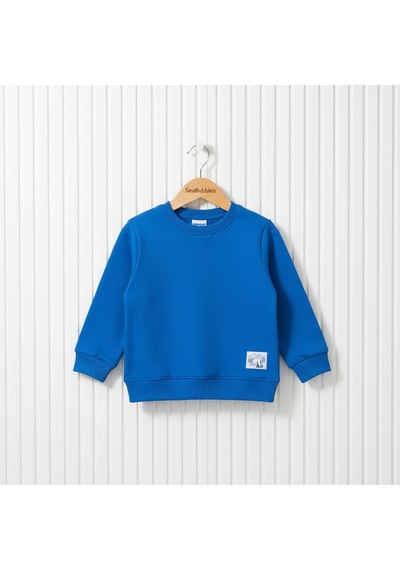 Seabubbles Basic Erkek Çocuk Sweatshirt St09634 Mavi