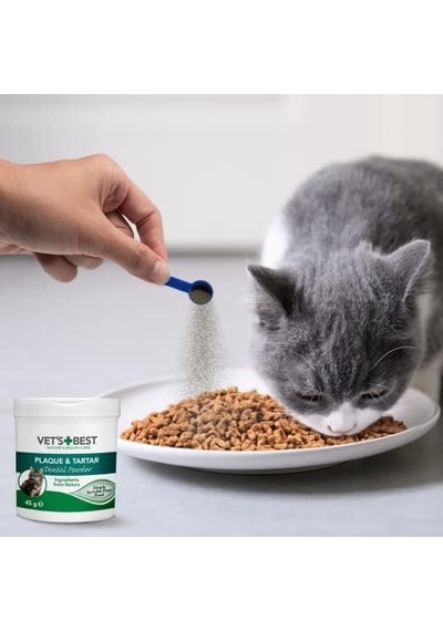 Vet's Best Deniz Ve Spirulina Yosunu Özlü Kedi Plak Tartar Önleyici Ağız Bakım Tozu 45 Gr Vet's Best Deniz Ve Spirulina Yosunu Özlü Kedi Plak Tartar Önleyici Ağız Bakım Tozu 45 Gr
