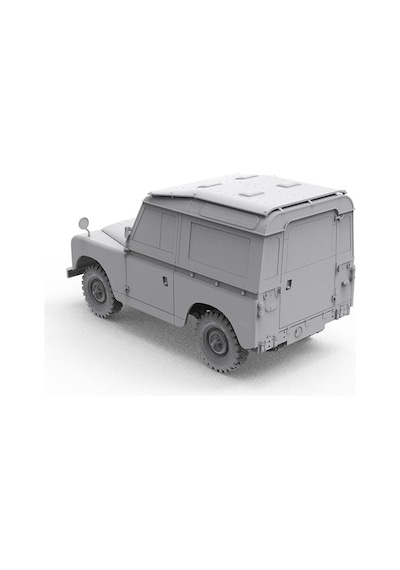 Ak Interactive 35013 1/35 Ölçek, Land Rover 88 Series Iıa Steyşın Vagon , Askeri Araç Plastik Model Kiti