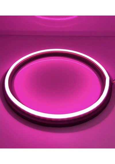 6 9 Oval Neon Led Midrange Kasnağı Pembe 1 Çift