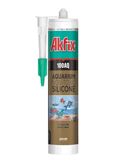 Akfix 310ml. Akvaryum Silikonu Şeffaf
