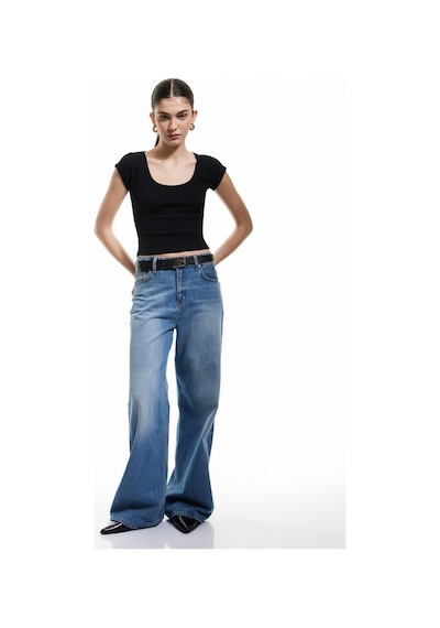 Koton Pamuklu Slim Fit Kısa Kollu Bisiklet Yaka Tişört Siyah 5sak50240ek Siyah