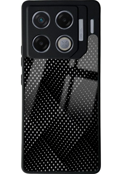 İnfinix Gt 20 Pro Black And Gray Tasarımlı Glossy Telefon Kılıfı Çok Renkli