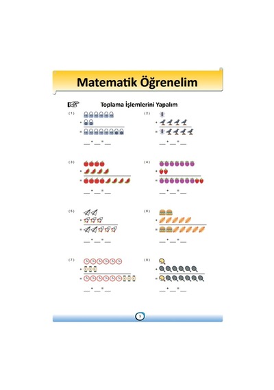 Okul Öncesi ve Birinci Sınıflar İçin Matematik Kitabı