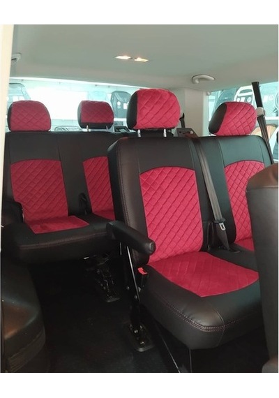 Volkswagen Caravelle 8+1 Araca Özel Oto Koltuk Kılıfı (500618211)