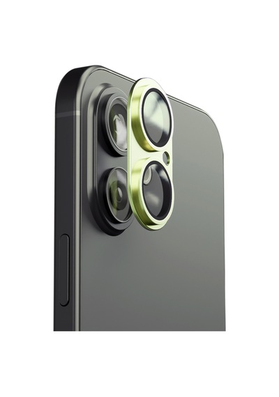 Apple iPhone Uyumlu 17 İçin Ipg Prolens Tam Kamera Lens Koruma, Çerçeveli Tek Gövde Kamera Lens Koruması Yeşil- Ada Çayı