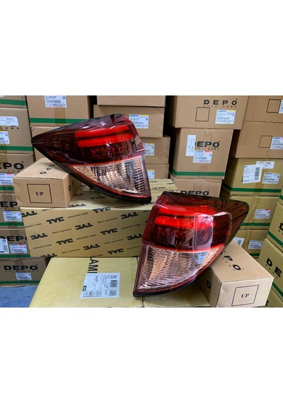 Honda Hr-v 2015-2018 Arası Tyc Ledli Sağ Ve Sol Dış Stop Lambası 33552-t7a-h11 / 33502-t7a-h11