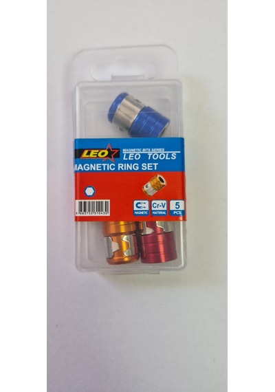 Leo 5 Adet Bits Güçlü Mıknatıslı Adaptör