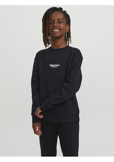 Jack & Jones Jorvesterbro Çocuk Sweatshirt 12257442 Siyah