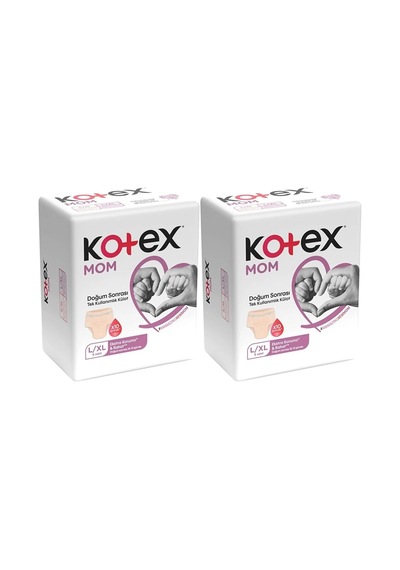 Kotex Mom Lohusa Külodu - Külot Bez L - Büyük / Xl - 16 Lı Set