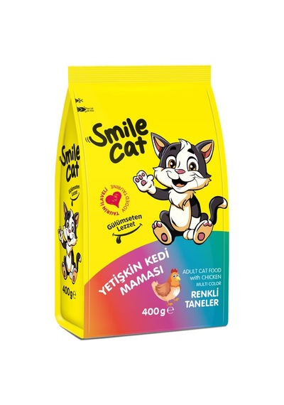 Smile 400 Gr Kedi Maması Yetişkin Mix Sml-004 24'li Paket