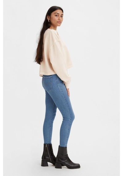 Levi's Mile High Super Skinny Kadın Jean Pantolon - Venice Blend-1767 Dark İndigo - Worn İn Levi's Mile High Super Skinny Kadın Jean Pantolon - Venice Blend-1767 Dark İndigo - Worn İn