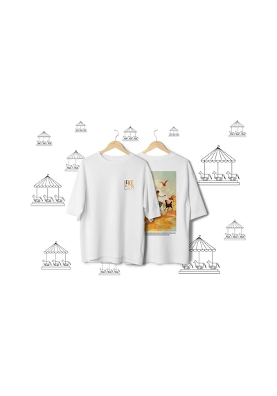 Dreamers Serisi No:1 T-shirt - Beyaz
