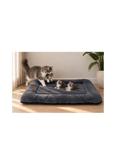 Kedi Ve Köpek Yer Minderi Ve Matı Üst Kalite Boncuk Elyaf Kaydırmaz Taban Kedi Ve Köpek Yatağı Gri 1715597620 Kedi Ve Köpek Yer Minderi Ve Matı Üst Kalite Boncuk Elyaf Kaydırmaz Taban Kedi Ve Köpek Yatağı Gri 1715597620
