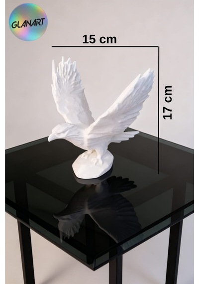 Hediyelik Masa Üstü 3 Boyutlu Kartal Figürü 3d Filament 1 Adet