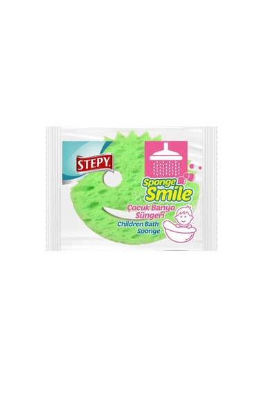 Stepy Sponge Smile Çocuk Banyo Süngeri