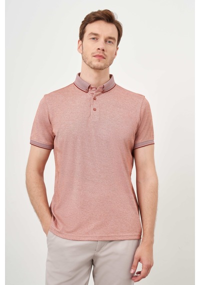 Morven Erkek Kiremit Trend Merserize Düz Düğmeli Yaka Dynamic Fit T-shirt 24ys018011460 Kiremit Morven Erkek Kiremit Trend Merserize Düz Düğmeli Yaka Dynamic Fit T-shirt 24ys018011460 Kiremit
