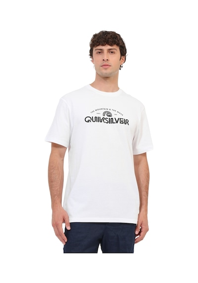 Quiksilver Ev Vısta Ss Snow White Erkek Kısa Kol T-shirt 000000000102704090 Çok Renkli