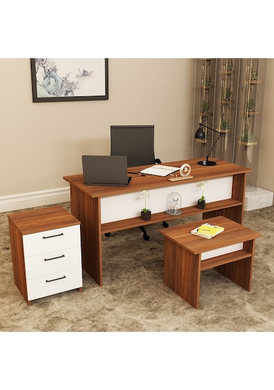KALENDER DEKOR MERKÜR-1-2-3 OFİS BÜRO MASASI TAKIMI MRK03