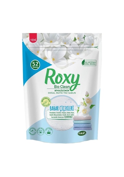 Dalan Roxy Bio Clean Bahar Çiçekleri Toz Sabun 1600 G