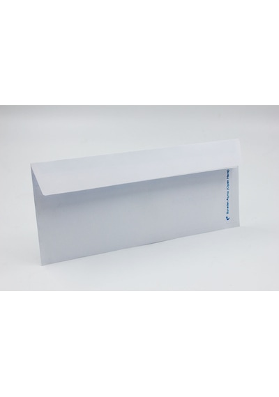 Buklet Zarf Düz 11X22 Cm 110 G 1.Hamur 500 Adet