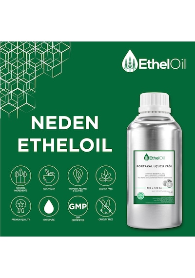 Etheloil Portakal Uçucu Yağı 500 G