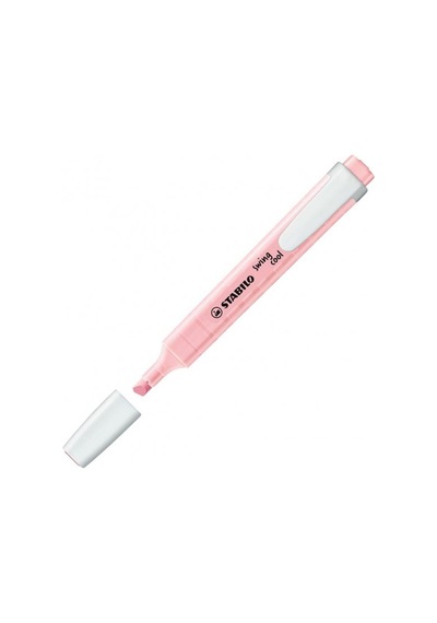 Stabilo Fosforlu Kalem Swing Cool Kalem Tipi Pastel Pembe 275/129 10'lu Pembe