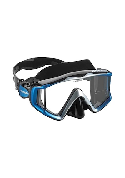 Cressi Liberty Trısıde Black/Blue Dalış Ve Yüzme Maskesi