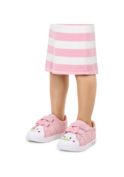 Kiko Kids Bart Cırtlı Işıklı Kız Bebek Spor Ayakkabı Pembe