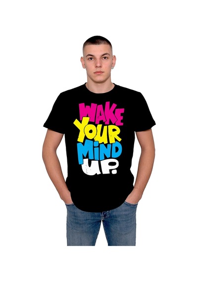 Wake Your Mind Up Aklını Uyandır Tişört Unisex T-shirt 001