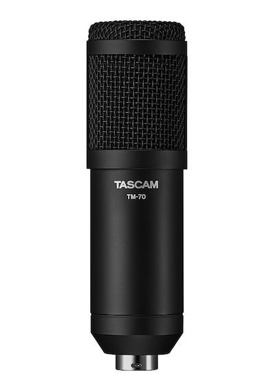 Tascam Tm-70 Dynamic Microphone For Broadcast Streaming Dinamik
