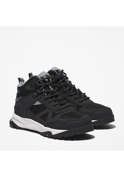 Timberland Lincoln Peak Mid Lace Up Waterproof Hiki Çocuk Bot-34006 Siyah