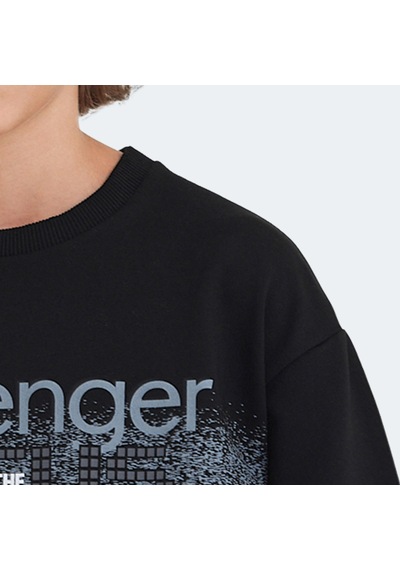Slazenger LAST Çocuk  Siyah Sweatshirt