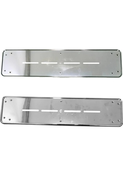 Hummer Tip Ince Model Krom Kaplama Spor Plaka Altlığı 477786935